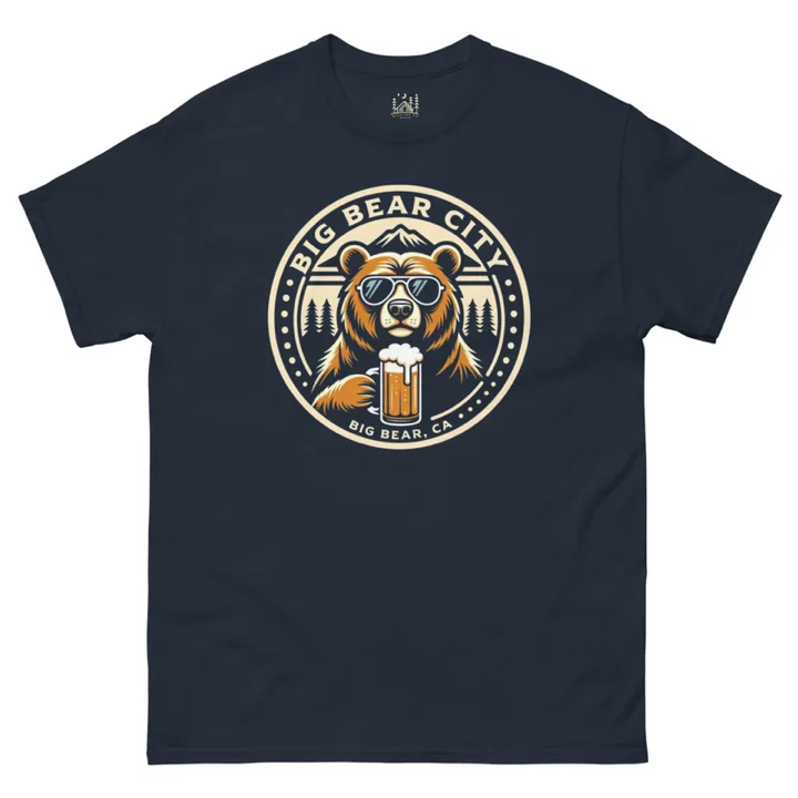 Bear Valley Crest design on tee