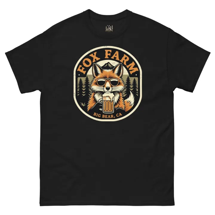 Pine Ridge Sunset design on tee